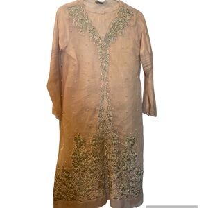 Agha noor pink shalvar kameez